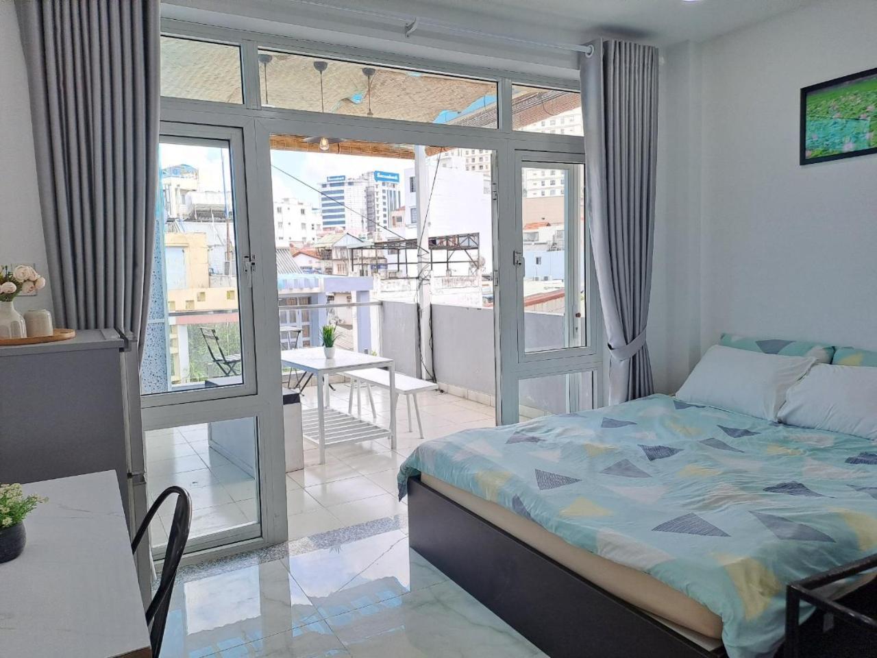 הו צ'י מין סיטי Cozy Studio At Hai Ba Trung St., Dist 3 Near Tan Dinh Market מראה חיצוני תמונה
