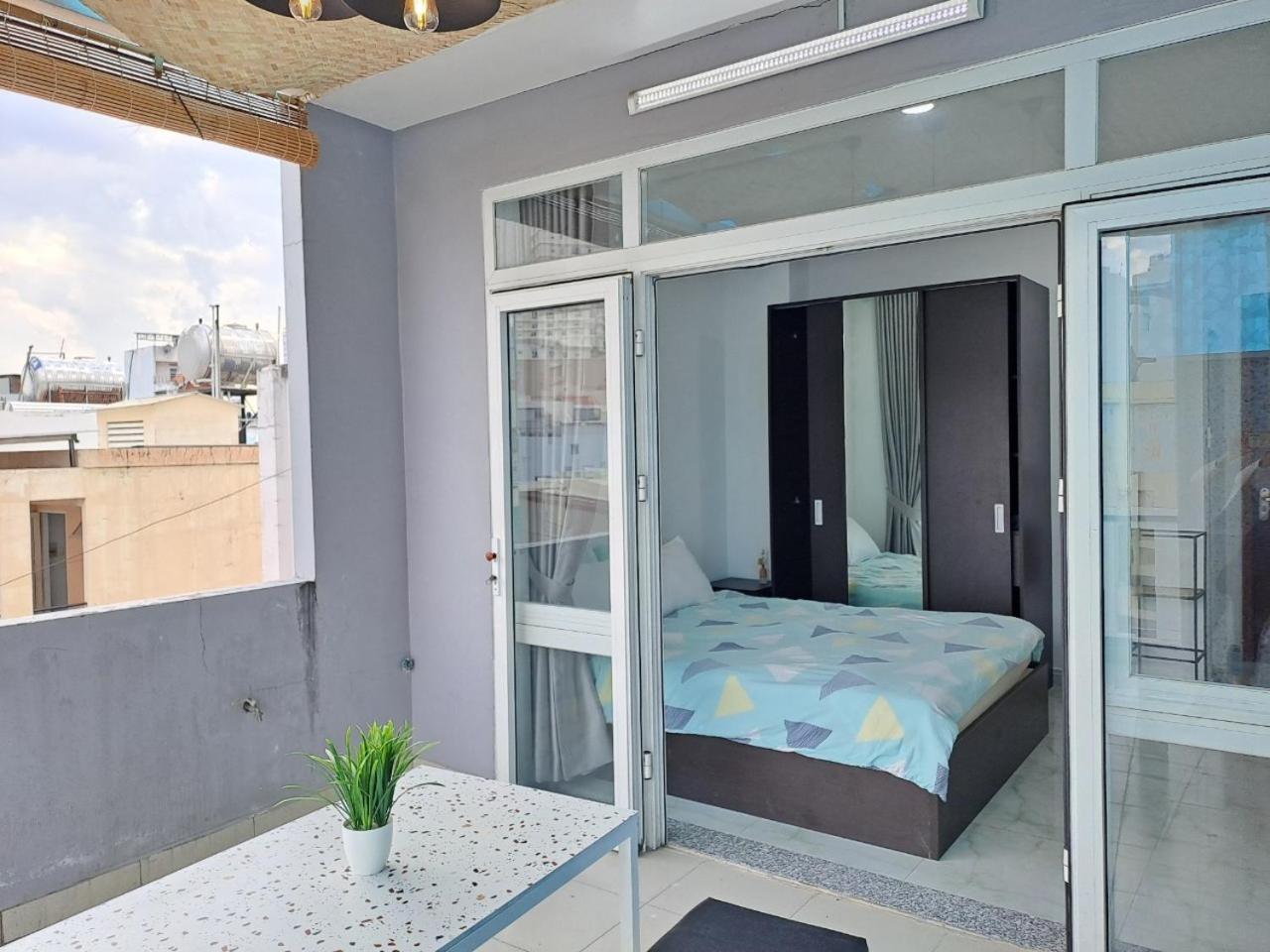 הו צ'י מין סיטי Cozy Studio At Hai Ba Trung St., Dist 3 Near Tan Dinh Market מראה חיצוני תמונה