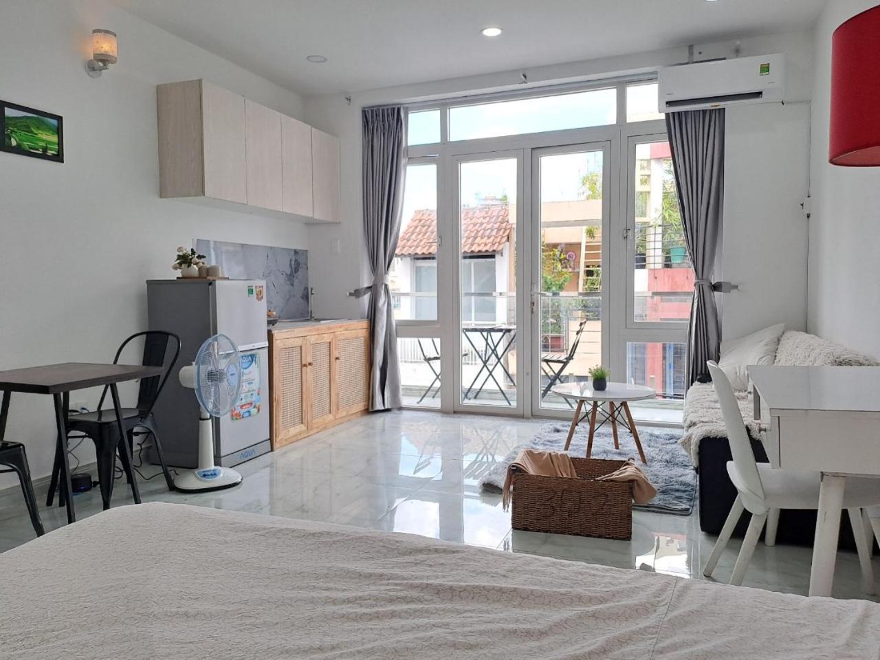 הו צ'י מין סיטי Cozy Studio At Hai Ba Trung St., Dist 3 Near Tan Dinh Market מראה חיצוני תמונה